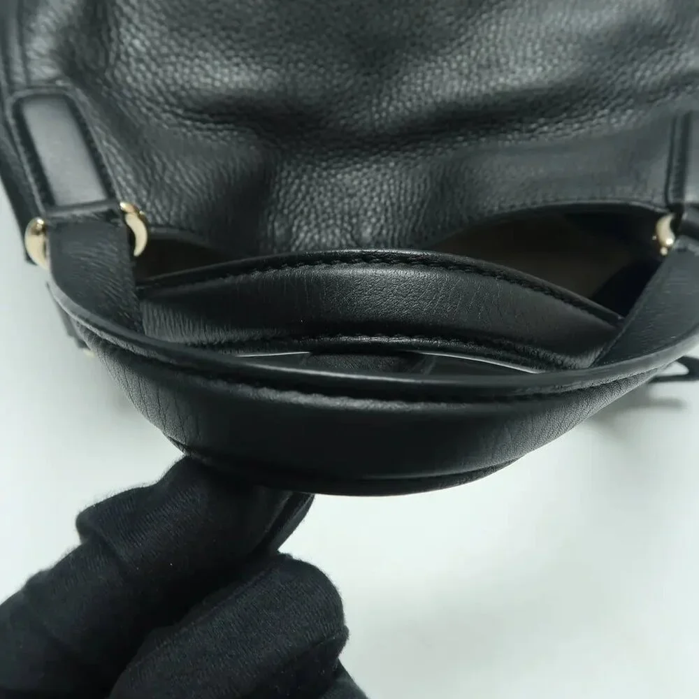 GUCCI Soho Black Leather Tote 818-041825 - Picture 8 of 12